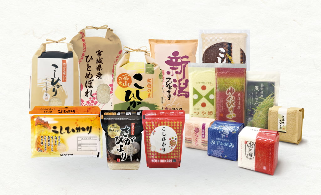 米袋を中心としたパッケージメーカー 株式会社マルタカ 米袋のデザイン製作 製造 印刷 販売